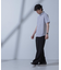 「N SHIRTS」AntiSoaked(R)汗染み防止ホリゾンタルカラーシャツ半袖