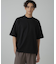 シルケットポンチワイドモックネックTシャツ