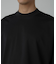 シルケットポンチワイドモックネックTシャツ