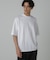 シルケットポンチワイドモックネックTシャツ