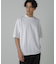 シルケットポンチワイドモックネックTシャツ