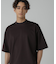 シルケットポンチワイドモックネックTシャツ