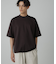シルケットポンチワイドモックネックTシャツ