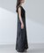 RITA ROW／Crochet straight long dress