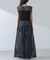 RITA ROW／Crochet straight long dress