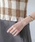 RITA ROW／Checkered smocked body top
