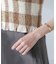 RITA ROW／Checkered smocked body top