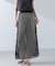 RITA ROW／Crochet straight long skirt