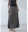 RITA ROW／Crochet straight long skirt