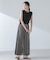 RITA ROW／Crochet straight long skirt