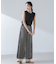RITA ROW／Crochet straight long skirt