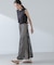RITA ROW／Crochet straight long skirt