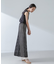 RITA ROW／Crochet straight long skirt