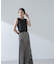 RITA ROW／Crochet straight long skirt