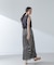 RITA ROW／Crochet straight long skirt