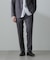 「N TROUSERS」サマーウールTWストライプパンツ(セットアップ可)