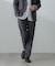 「N TROUSERS」サマーウールTWストライプパンツ(セットアップ可)