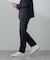 「N TROUSERS」サマーウールTWストライプパンツ(セットアップ可)