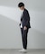 「N TROUSERS」サマーウールTWストライプパンツ(セットアップ可)