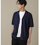 「NJ／CLUB」HOMESTOCKケーブルニットシャツ