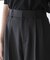 センタープレスタックワイドストレートパンツ(セットアップ可)