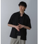 ナイロンレーヨンリラックスシャツ 半袖