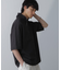 HALF ZIP ワイドシルエット Tシャツ 半袖