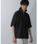 HALF ZIP ワイドシルエット Tシャツ 半袖
