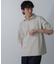 HALF ZIP ワイドシルエット Tシャツ 半袖