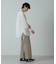 AB.ダブルカバーポプリンワッシャーグランパシャツ