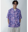 White Mountaineering／JUNGLE PATTERN OPEN COLLAR S／S