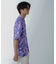 White Mountaineering／JUNGLE PATTERN OPEN COLLAR S／S