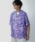 White Mountaineering／JUNGLE PATTERN OPEN COLLAR S／S