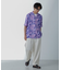 White Mountaineering／JUNGLE PATTERN OPEN COLLAR S／S