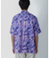White Mountaineering／JUNGLE PATTERN OPEN COLLAR S／S