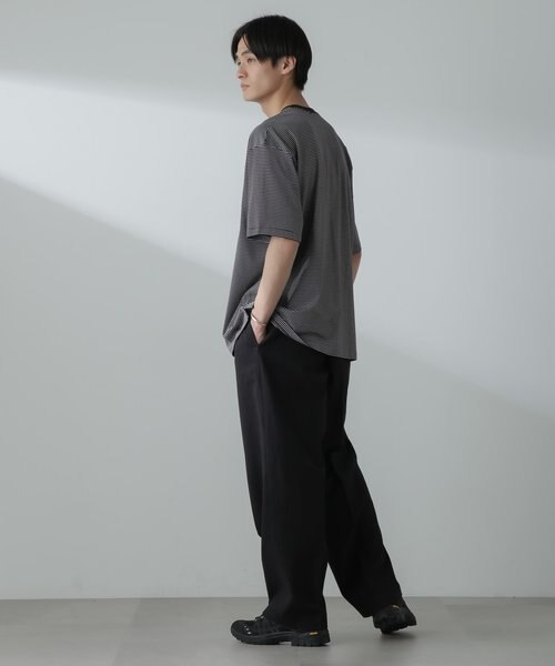 パンツ YLEVE HEMP ORGANIC COTTON CANVAS TR YLEVE／HEMP ORGANIC COTTON CANVAS TR｜ナノ・ユニバースの通販
