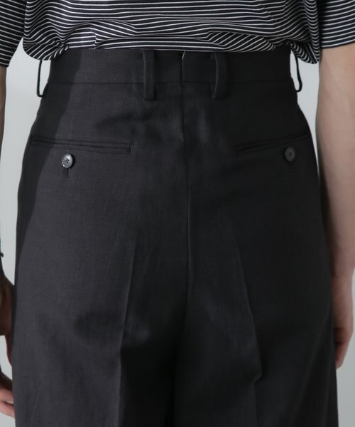 パンツ YLEVE HEMP ORGANIC COTTON CANVAS TR YLEVE／HEMP ORGANIC COTTON CANVAS TR｜ナノ・ユニバースの通販