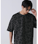 総柄ダンボールワイドTシャツ 半袖