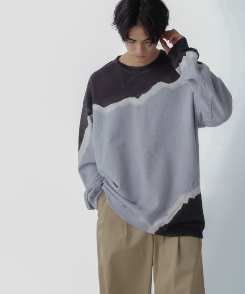 NOMA t.d.／Hand Dyed Twist Sweat｜ナノ・ユニバースの通販