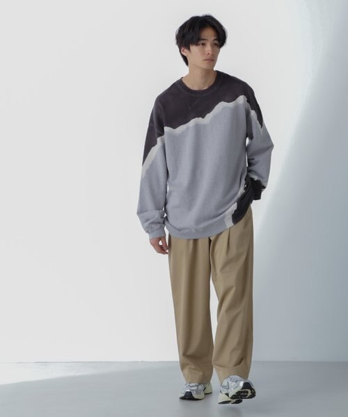 NOMA t.d.／Hand Dyed Twist Sweat｜ナノ・ユニバースの通販