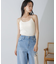 カップ付きバッククロスキャミソール