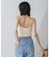 カップ付きバッククロスキャミソール