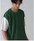 フェイクレイヤードリラックスTシャツ 半袖