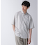 リラックスギンガムシャツ 半袖