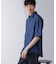 リラックスギンガムシャツ 半袖