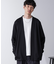 ダブルジャージー着流しカーディガン 24AW