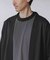 ダブルジャージー着流しカーディガン 24AW