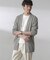 ダブルジャージー着流しカーディガン 24AW