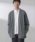 ダブルジャージー着流しカーディガン 24AW