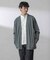 ダブルジャージー着流しカーディガン 24AW